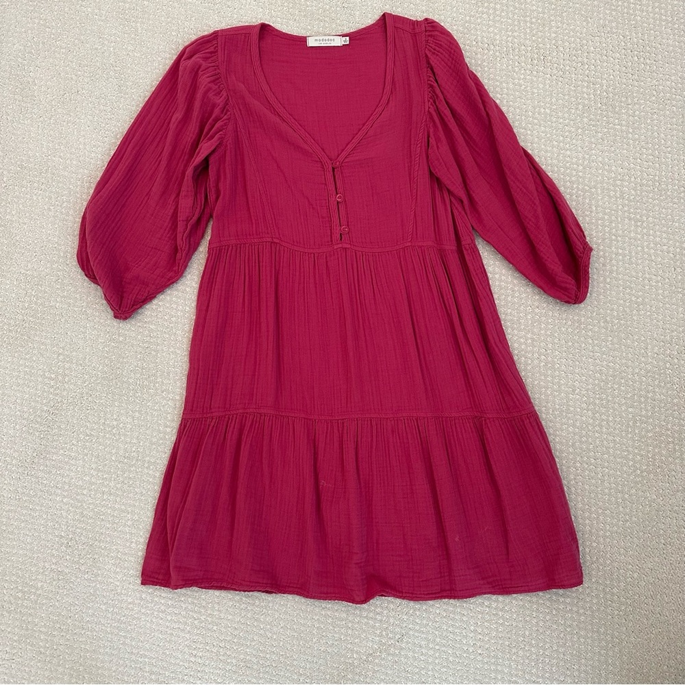 Size small mini tiered gauze dress by mododoc